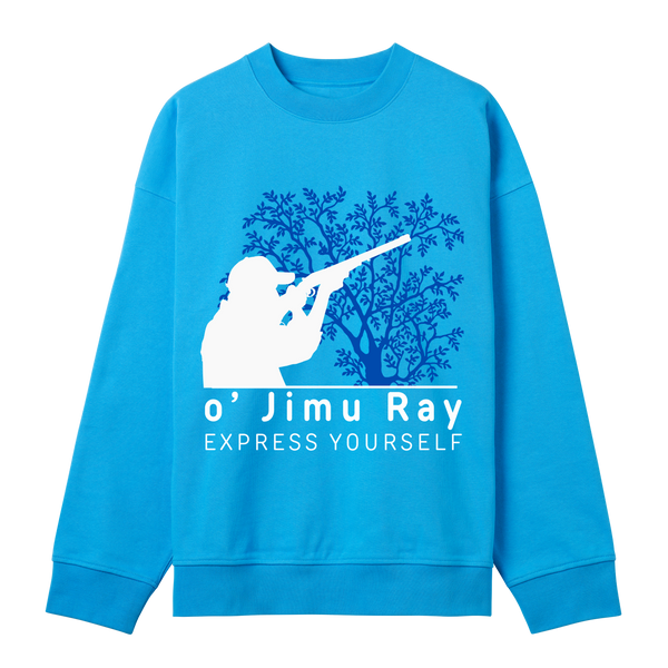 Creative Silhouette - Boxy Fit - Turquoise men - Sweatshirts