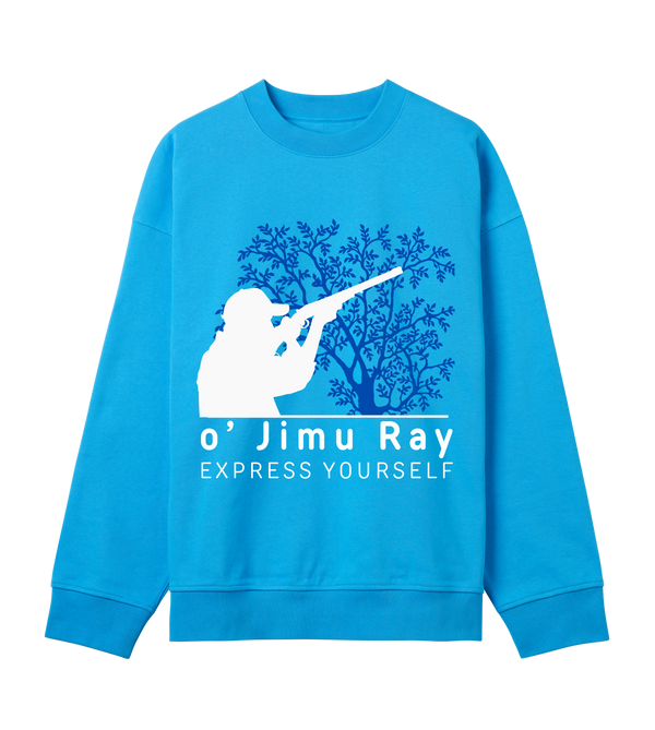 Creative Silhouette - Boxy Fit - Turquoise men - Sweatshirts