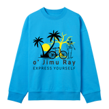 Timeless Travel - Express Yourself - Turquoise men - Sweatshirts