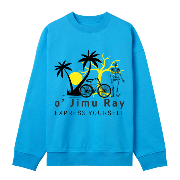 Timeless Travel - Express Yourself - Turquoise men - Sweatshirts