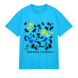 Island Dreaming - Coastal Art Tee - Turquoise men - T-shirts