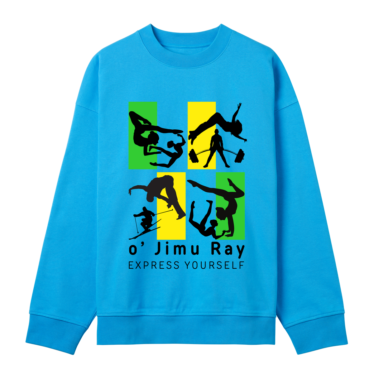 Fitness in Motion - Stylish Sweatshirt - Turquoise men - Sweatshirts