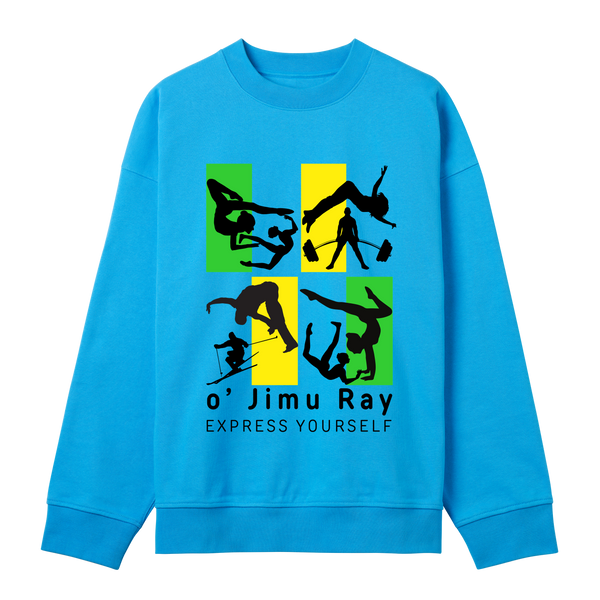 Fitness in Motion - Stylish Sweatshirt - Turquoise men - Sweatshirts