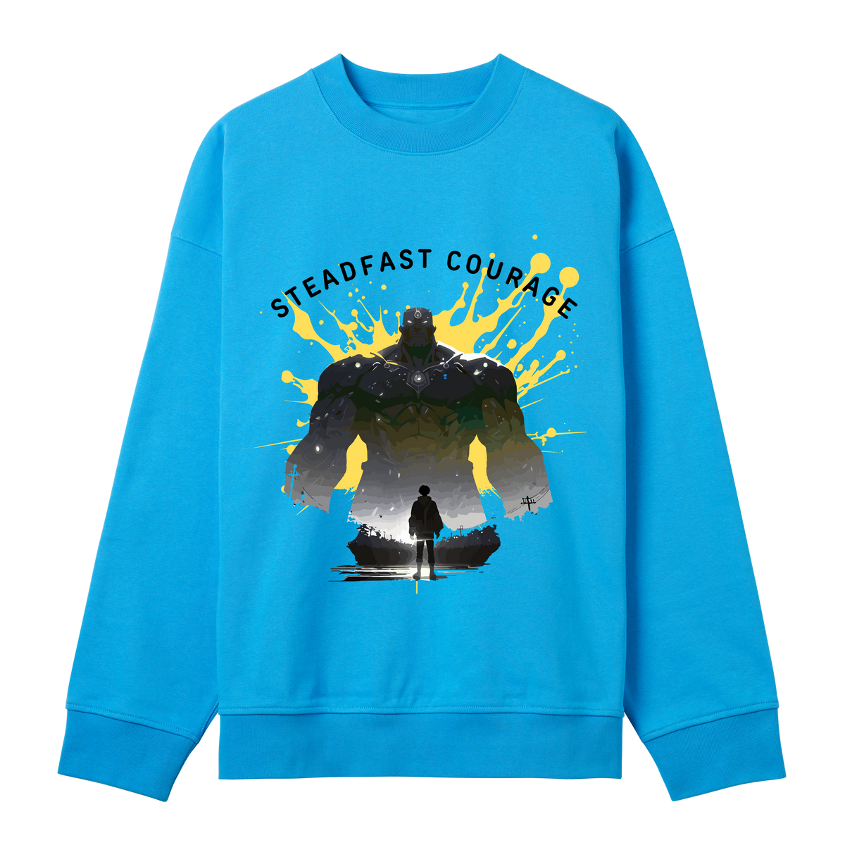 Guardian of Power - Stand Tall - Turquoise men - Sweatshirts