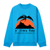 Dragon Dawn - Bold Statement Sweatshirt - Turquoise men - Sweatshirts