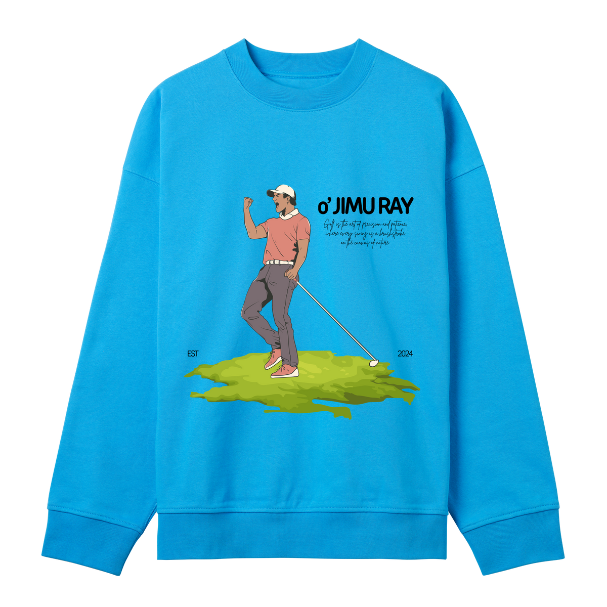 Golf Glory - Wear Your Passion - Turquoise men - Sweatshirts