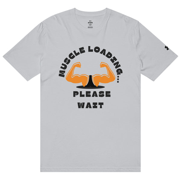 Muscle Loading Gym T-Shirt for Fitness Lovers - Grey - T-Shirt