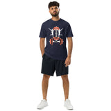 Under Armour Gym Tee – Train Insane Print Gift - Navy - T-shirt