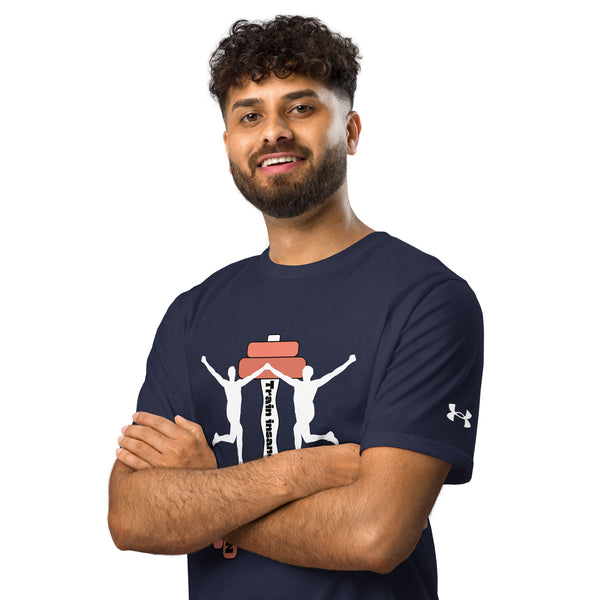 Under Armour Gym Tee – Train Insane Print Gift - - T-shirt