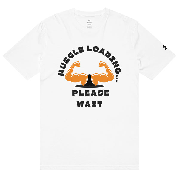 Muscle Loading Gym T-Shirt for Fitness Lovers - White - T-Shirt