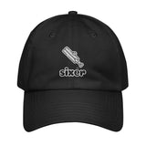 Cricket Sixer - Dynamic Dad Hat - Black - Hats