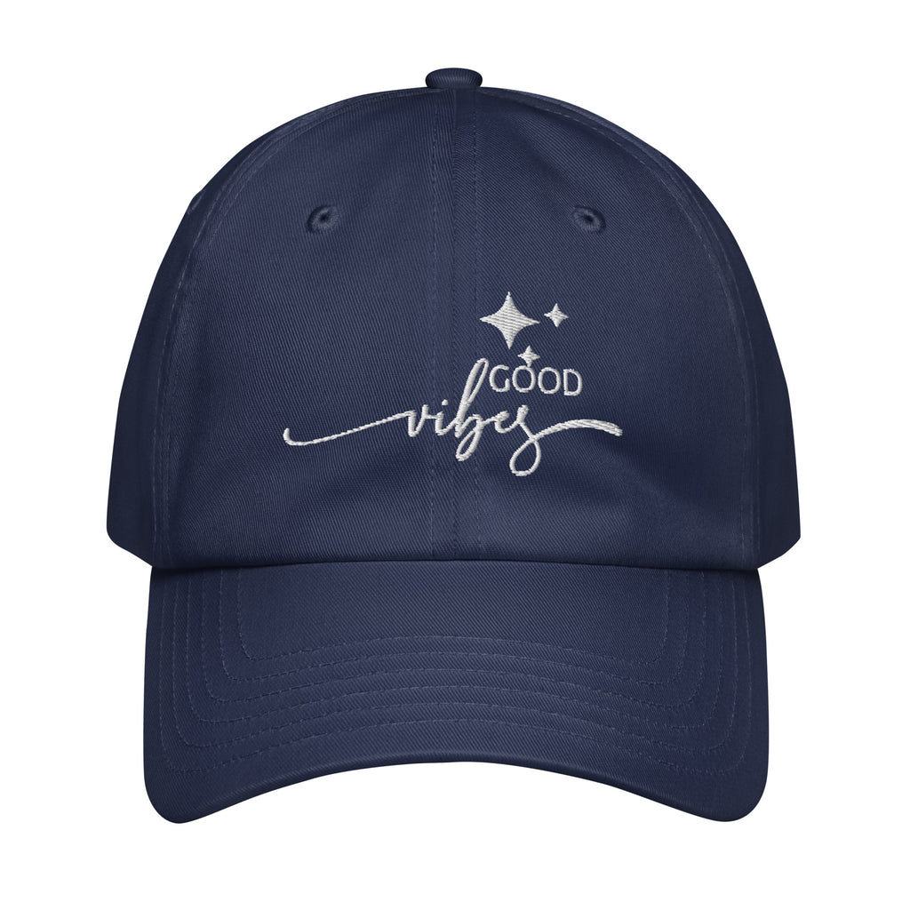 Chic & Cheerful - Good Vibes Hat - Navy - Hats