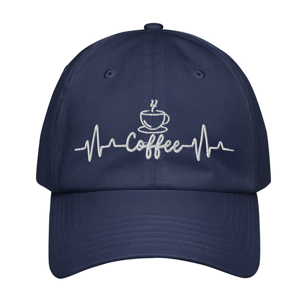 Heartbeats and Coffee - Essential Hat - Navy - Hats