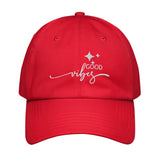 Chic & Cheerful - Good Vibes Hat - Red - Hats