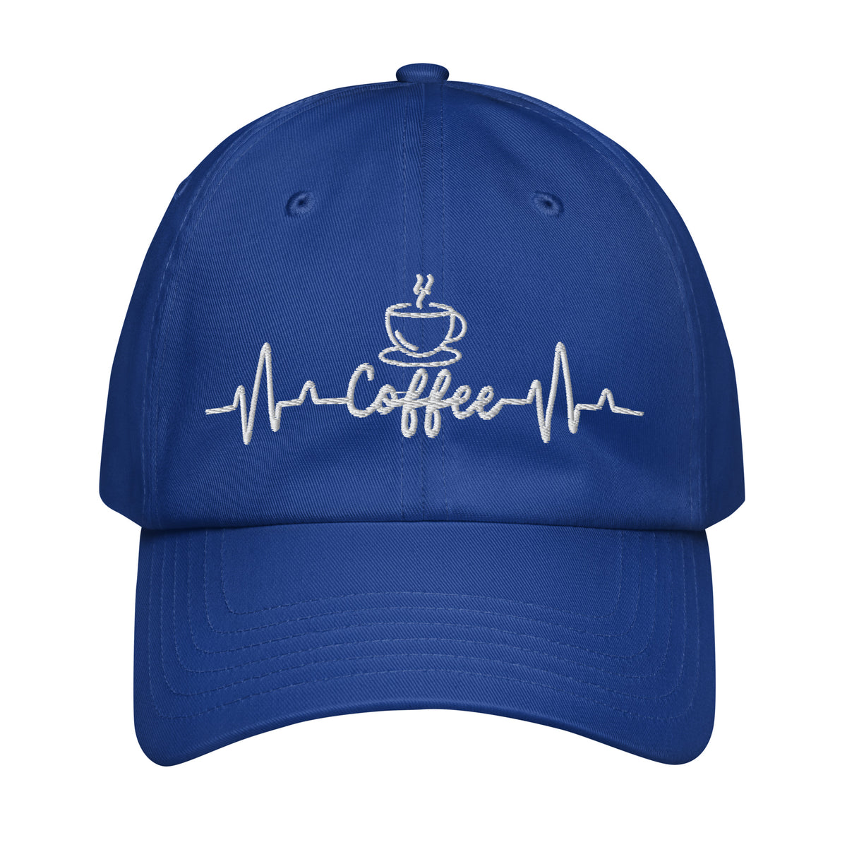 Heartbeats and Coffee - Essential Hat - Royal Blue - Hats