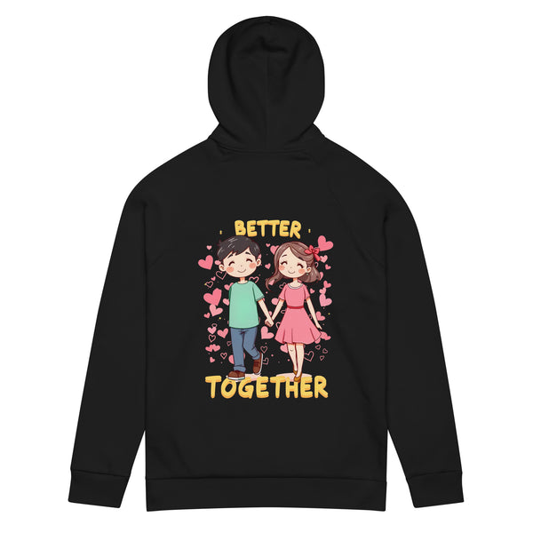 Better Together - Heartwarming Couple's Hoodie - - Hoodies