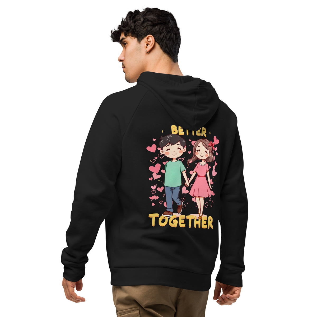 Better Together - Heartwarming Couple's Hoodie - - Hoodies