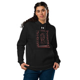 Elegance Unveiled - Artistic Floral Hoodie - Black - Hoodies