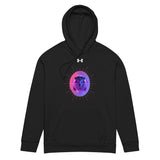 Neon Majesty - Lion's Mystical Aura Hoodie - - Hoodies