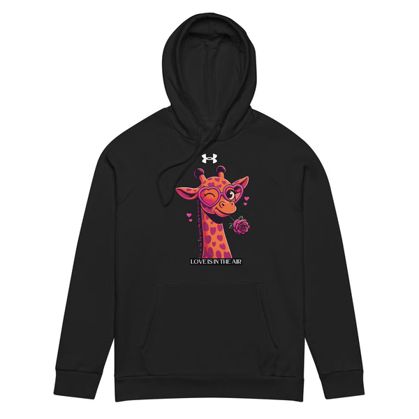 Heartfelt Giraffe - Love is in the Air - - Hoodies