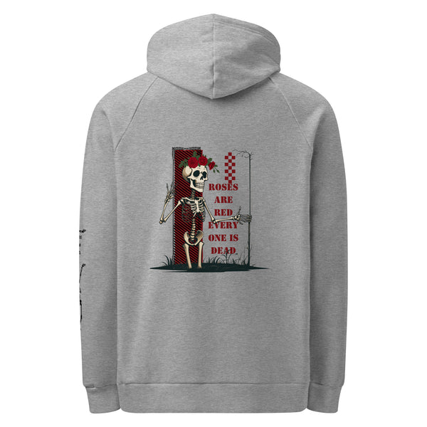 Life & Death - Whimsical Skeleton Hoodie - Grey - Hoodies