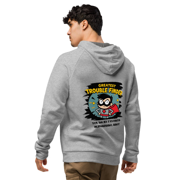 Greatest Trouble Finder - Superhero Style Hoodie - - Hoodies