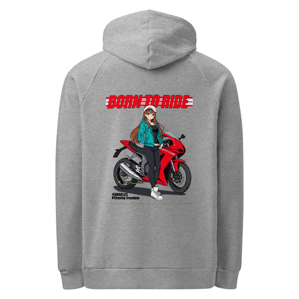 Speed and Style - Born to Ride Under Armour Hoodie - Grey - Hoodies