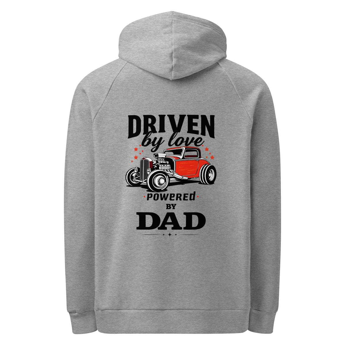 Driven by Love - Hot Rod Dad Hoodie - Grey - Hoodies