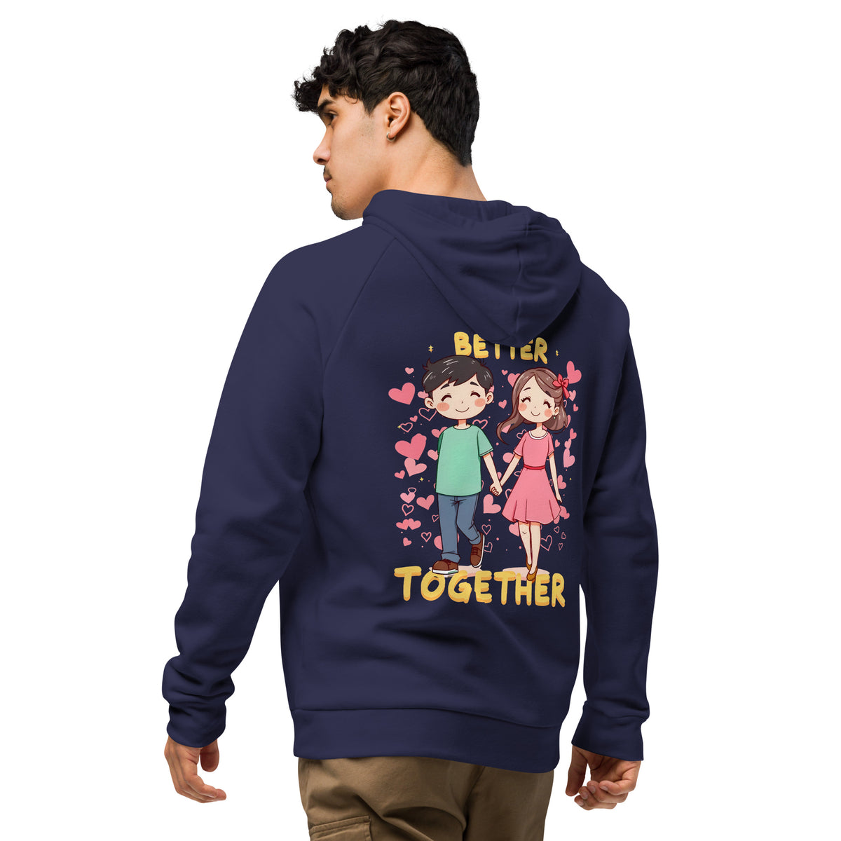 Better Together - Heartwarming Couple's Hoodie - - Hoodies