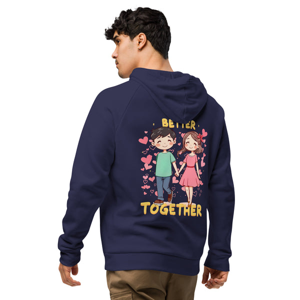 Better Together - Heartwarming Couple's Hoodie - - Hoodies