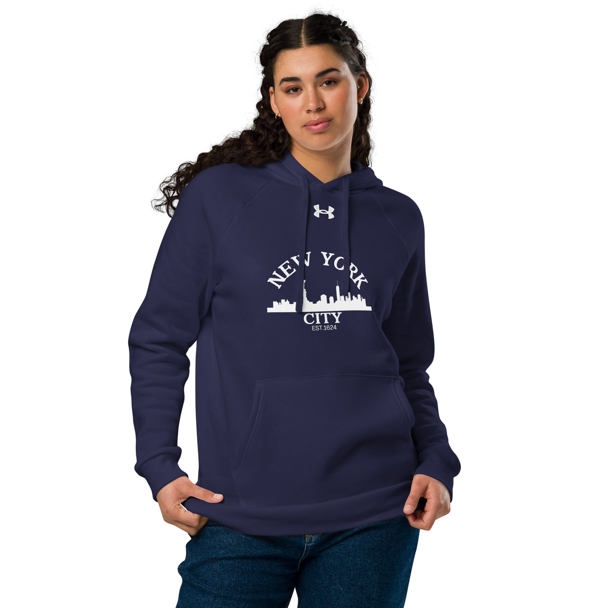 Statue of Liberty - New York City Classic - Navy - Hoodies