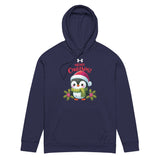 Holiday Hugs Hoodie - A Penguin's Merry Embrace - - Hoodies