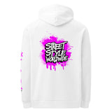 Worldwide Street Style - Graffiti Hoodie - White - Hoodies