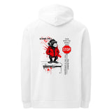 Urban Jungle King - Red Jacket Chimp Hoodie - 2XL - Hoodies