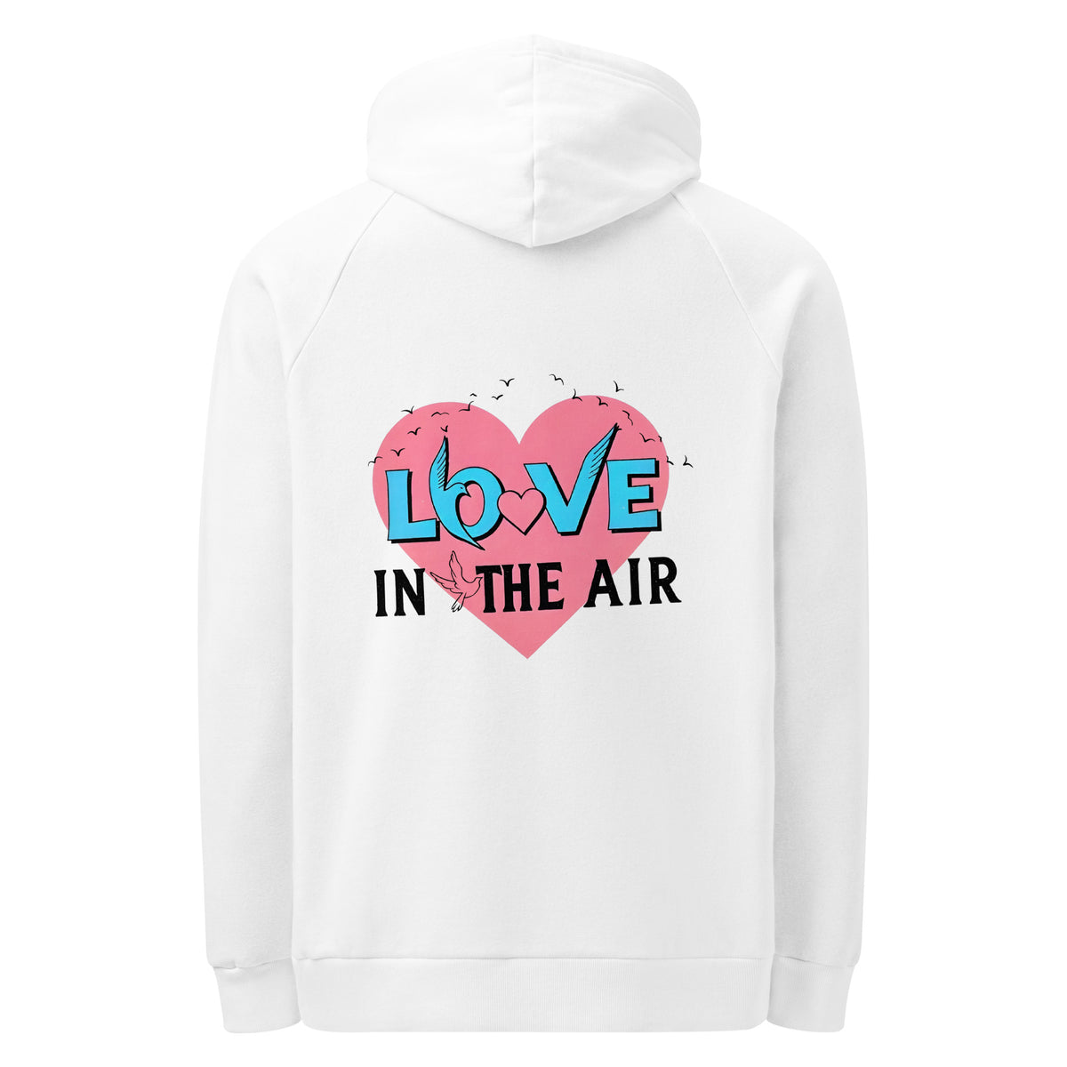 Romance in Motion - Love in the Air Hoodie - White - Hoodies