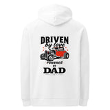 Driven by Love - Hot Rod Dad Hoodie - White - Hoodies