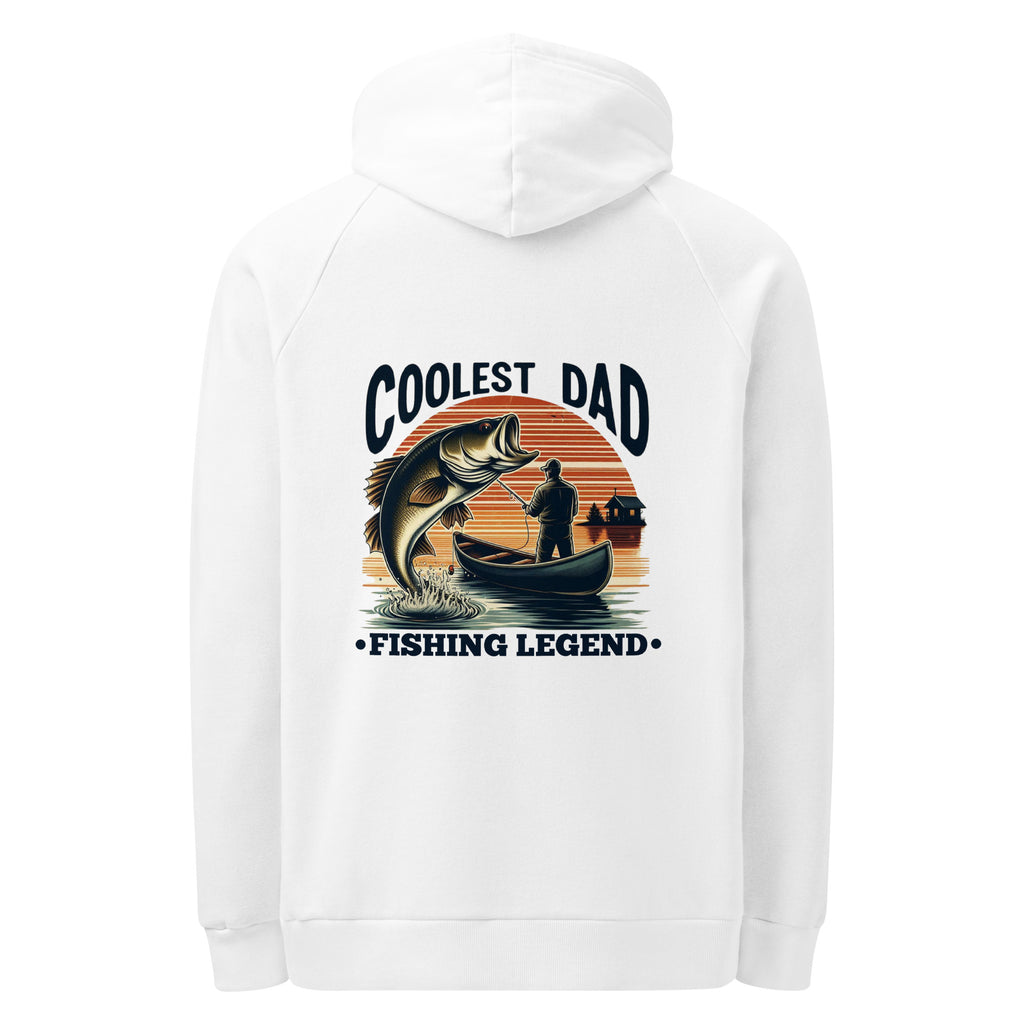 Reel in the Fun - Coolest Dad Fishing Hoodie - White - Hoodies