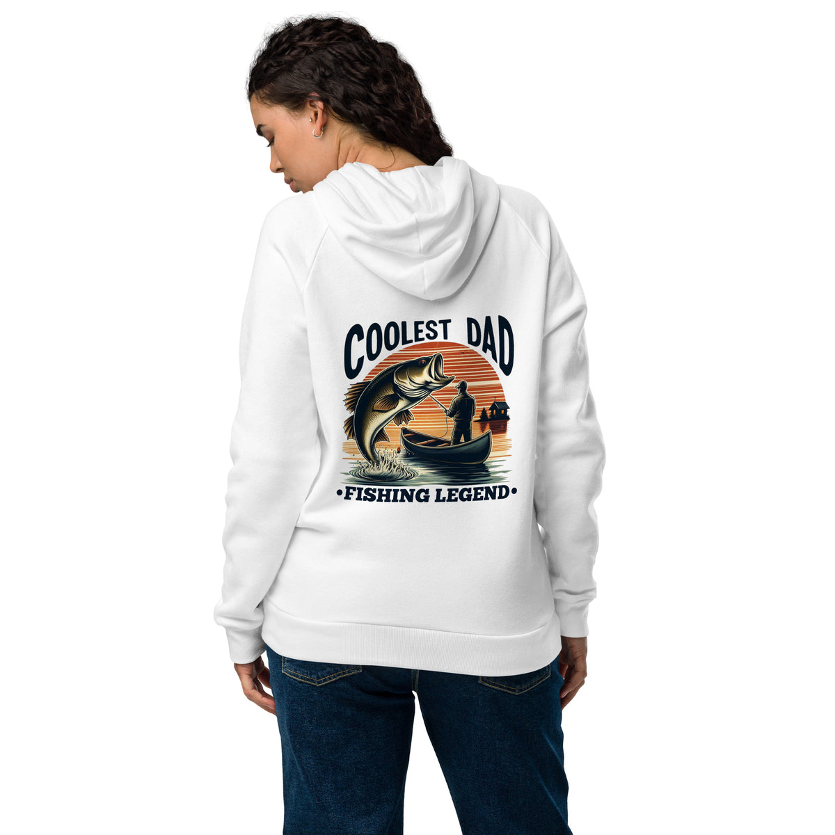 Reel in the Fun - Coolest Dad Fishing Hoodie - - Hoodies