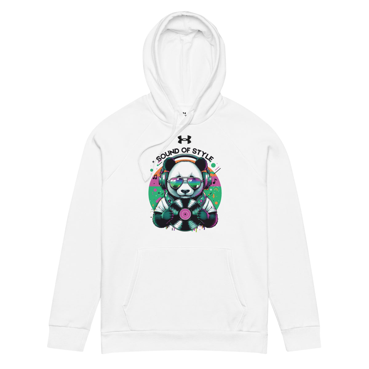 Cool Panda, Hot Tracks - DJ-Inspired Hoodie - - Hoodies