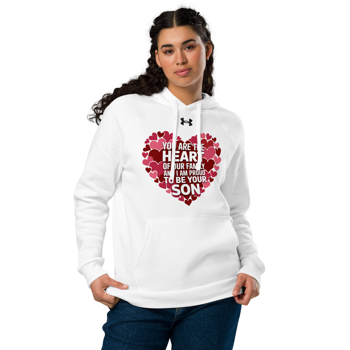 Family Bonds - Wrapped in Comfort - White - Hoodies