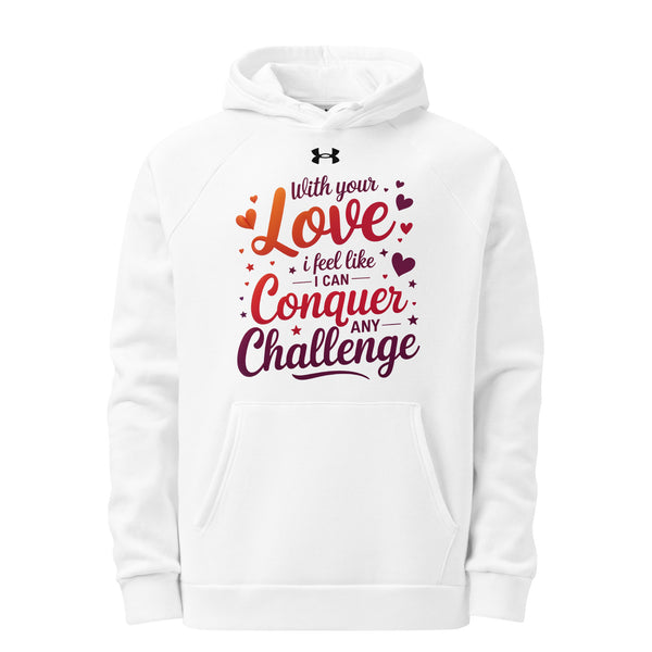 Challenges Fade, Love Persists - Empowering Wear - - Hoodies