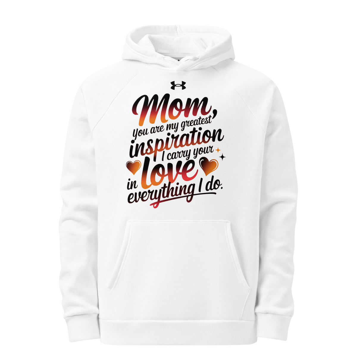 Carrying Love - Inspirational Mom Tribute - - Hoodies