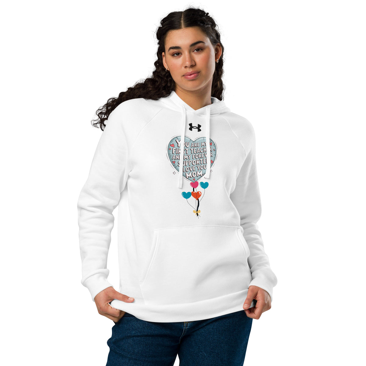 Forever Supporter - Mom's Love Tribute Hoodie - 2XL - Hoodies