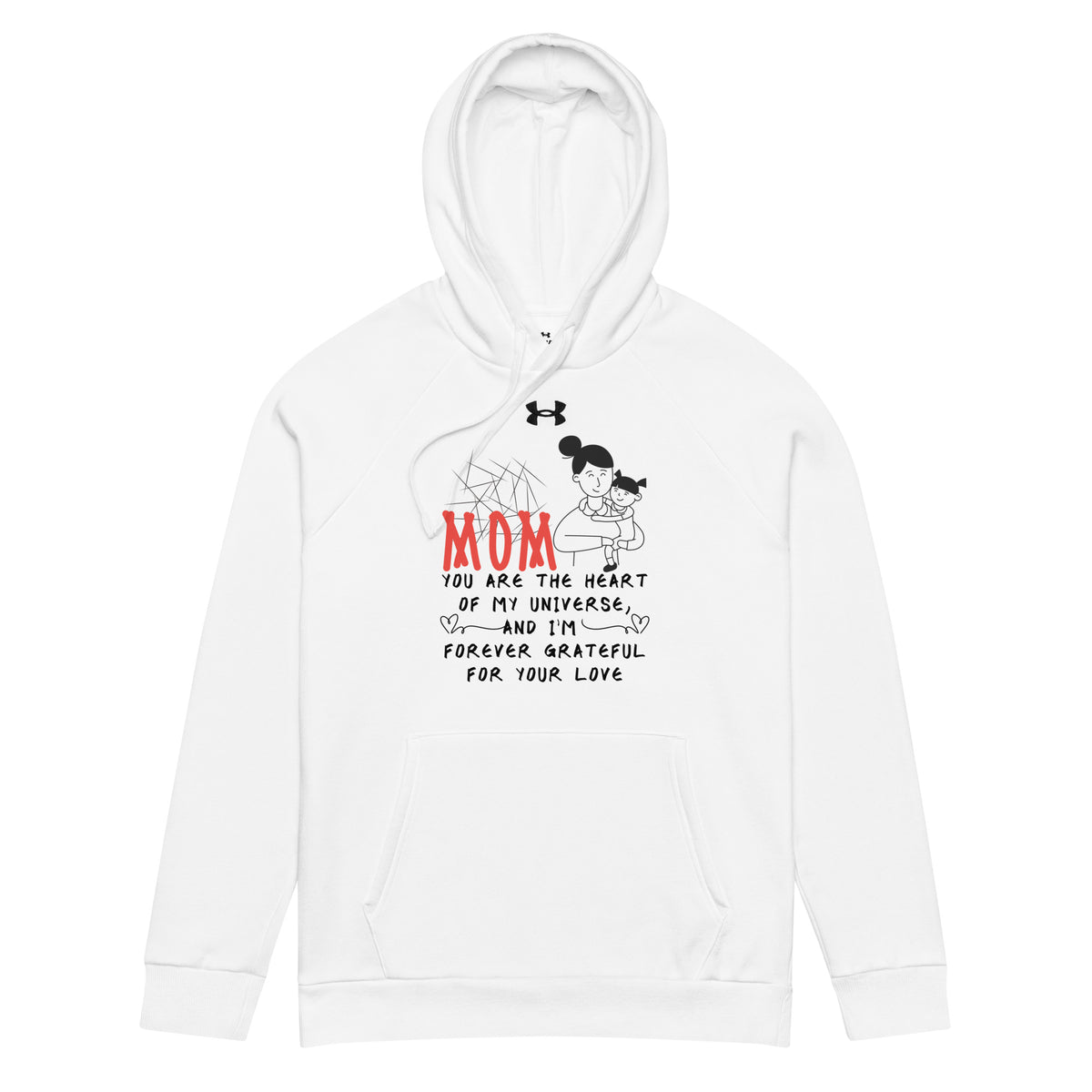 Bonded by Love - Mom & Child Silhouette Hoodie - - Hoodies