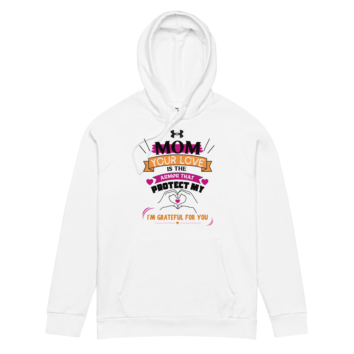 Embrace of Strength - Mom's Love Armor Hoodie - - Hoodies