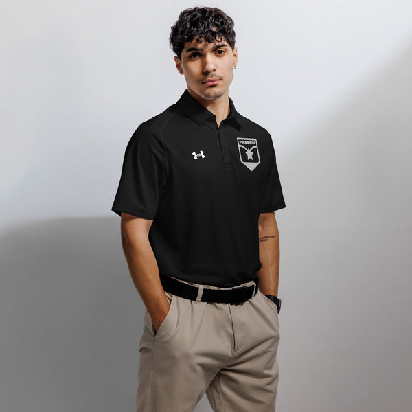 Empowered Passion Polo - Black - Polo Shirts