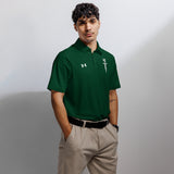 Faith & Tranquility - Christian Symbolism Polo - Forest Green - Polo Shirts