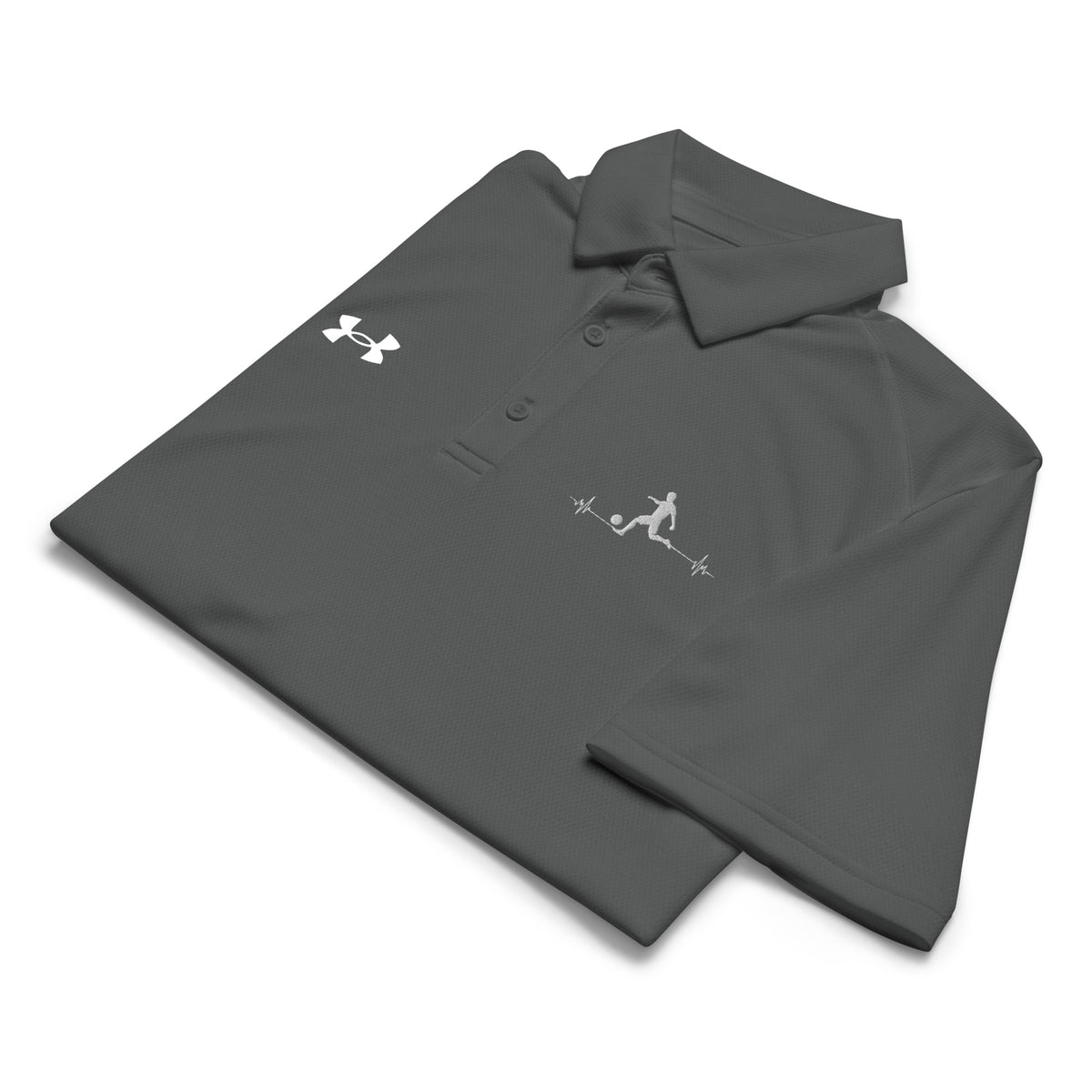 Heartbeat of Soccer - Passion in Motion Polo - - Polo Shirts