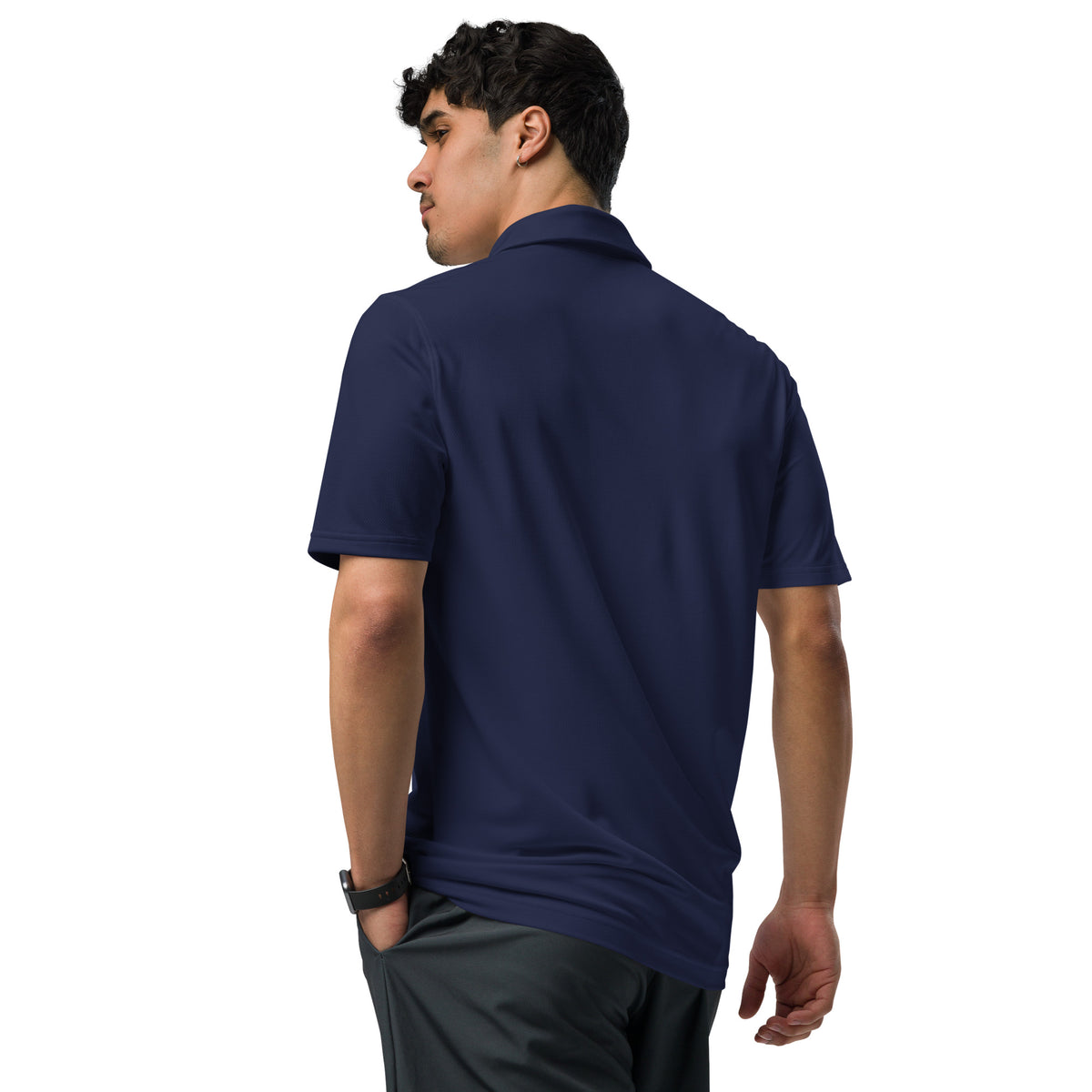 Streamlined Elegance - Modern Car Design Polo - - Polo Shirts