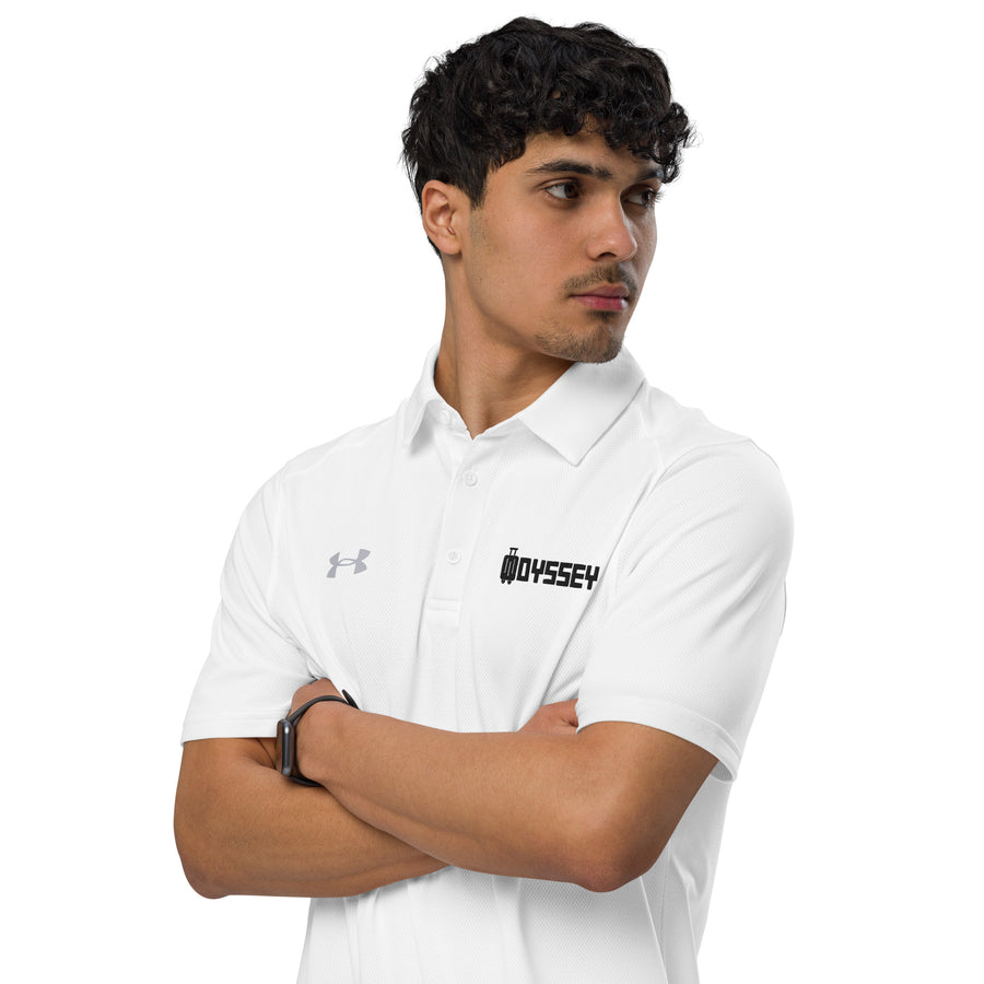 Odyssey Begins – Under Armour® Polo Shirt - White - Polo Shirts